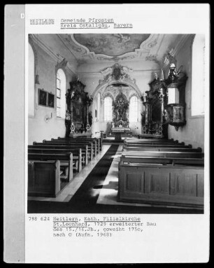 Katholische Filialkirche Sankt Leonhard