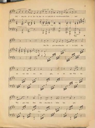 Der Wellen Wiegenlied : für eine Singstimme mit Clavier-Begleitung