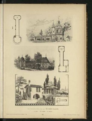 Kegelbahn. Monatskonkurrenz Mai 1898. R. Lang - W. Rommel - M. Mayer