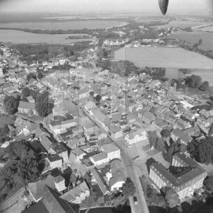 Altstadt von Neustadt-Glewe : Blickrichtung Nordwesten