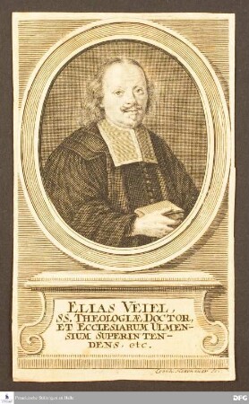 Porträt von Elias Veiel.