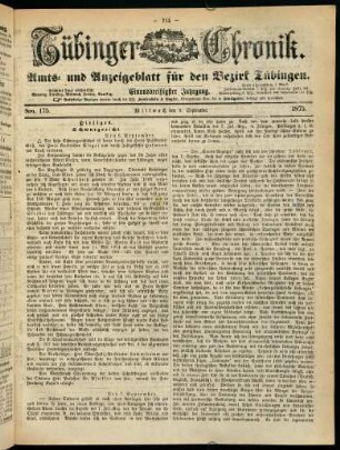 715-734, 8. September (Nro. 175) - 14. September (Nro.179)