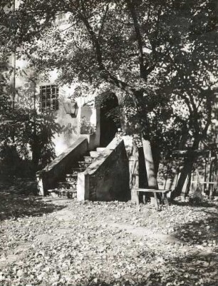 Plauen : Das alte Dobenaugut, Hauseingang