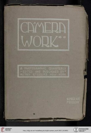 Camera Work: A Photographic Quarterly