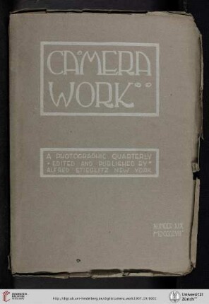 Camera Work: A Photographic Quarterly