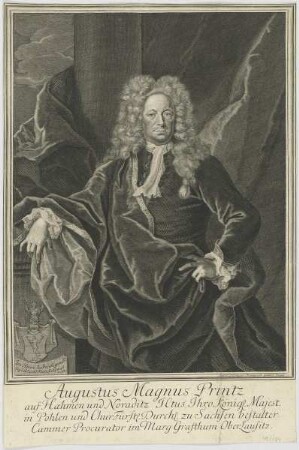 Bildnis des Augustus Magnus Printz