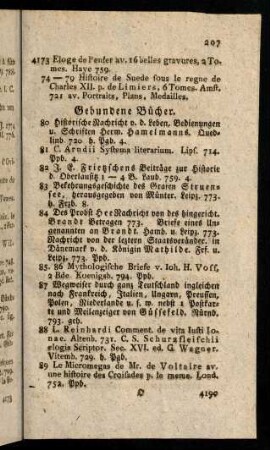 207-208, Gebundene Bücher.