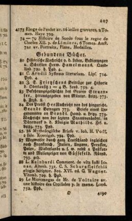 207-208, Gebundene Bücher.