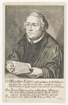 Bildnis des Marthin Luther