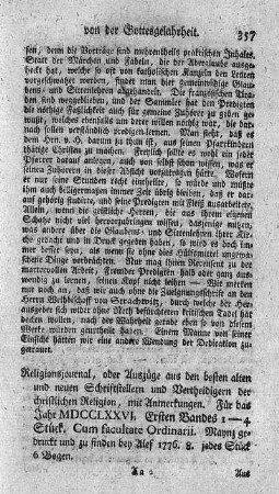 Religionsjournal. Bd.1.,T.1-4.