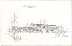 Gsaenger, Gustav; Lenggries (Bayern); Landhaus Dr. Mulfinger, Landhaus Joedicke - Landhaus Dr. Mulfinger u. Landhaus Joedicke (Perspektiven)