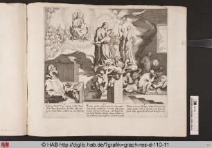 Der Tod und die Himmelfahrt der Heiligen Katharina von Siena.