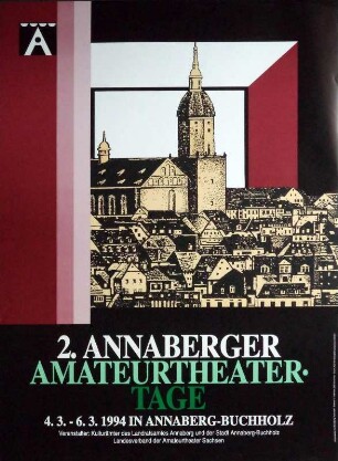 Plakat "2. Annaberger Amateurtheatertage"