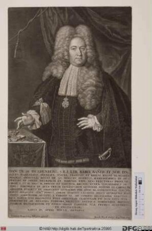 Bildnis Daniel Erasmi d. J. Frhr. von Huldenberg