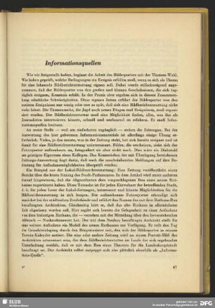 Informationsquellen