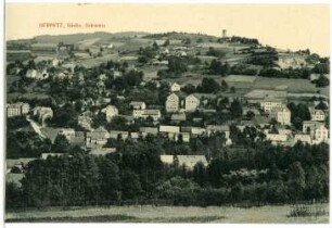 Blick nach Sebnitz