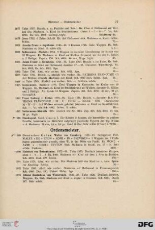 Ordensmeister (Nr. 1889-1899)