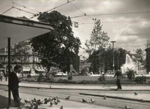 München, Sendlinger-Tor-Platz, Blick zum Sendlinger Tor