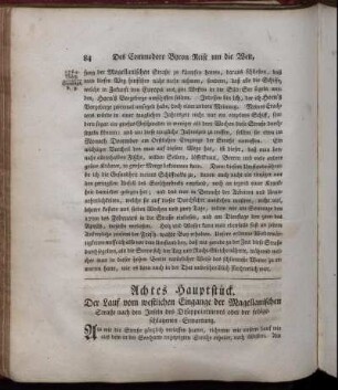 Achtes Hauptstück