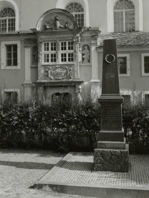 Denkmäler für die in der Schlacht von 1758 gefallenen österreichischen und preußischen Soldaten