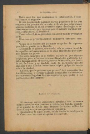 II - Barco en peligro