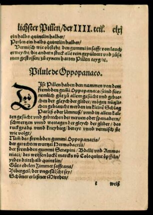 Pilule de Oppopanaco.