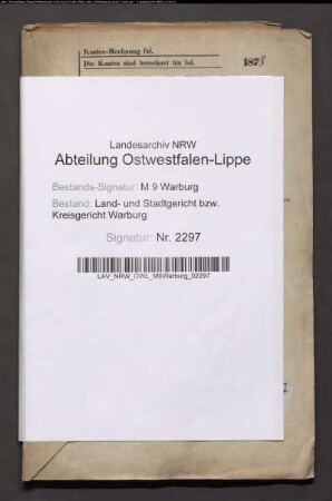Erblasser: Grebe, Marie, geb. Strathmann: