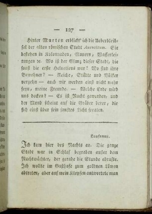 [Ein und zwanzigster Brief. - Drey und zwanzigster Brief.]
