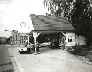 Schlettau, Buchholzer Straße 15. Tankstelle