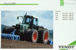 Favorit 800 Fendt