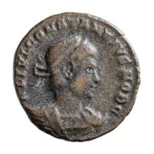 Münze, Follis, Aes 3, 333 - 334 n. Chr.