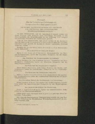 Protokoll über die Vorrechte und Befreiungen der Europäischen Wirtschaftsgemeinschaft