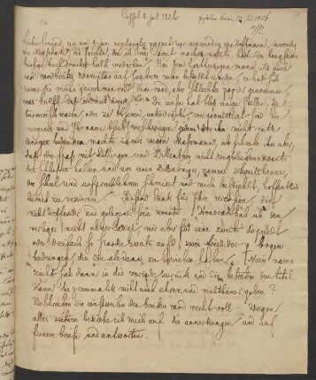 Brief an Karl Hartwig Gregor von Meusebach : 04.07.1826