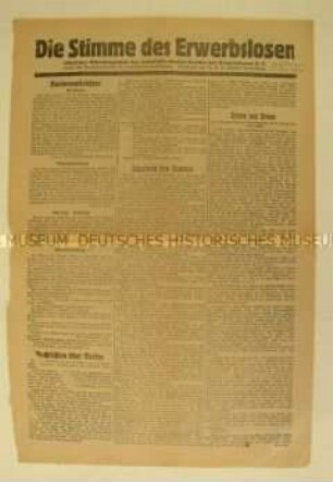 Mitteilungsblatt des Selbsthilfe-Siedler-Bundes der Erwerbslosen E.V.