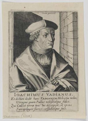 Bildnis des Ioachimus Vadianus