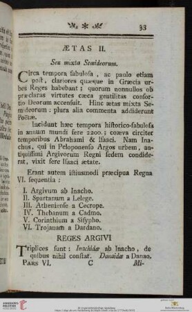 Ætas II: Seu mixto Semideorum