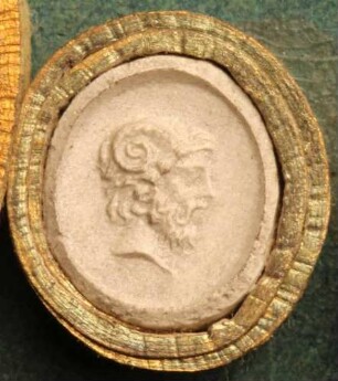 Profilbildnis des Jupiter Ammon (Daktyliothek, Supplement)