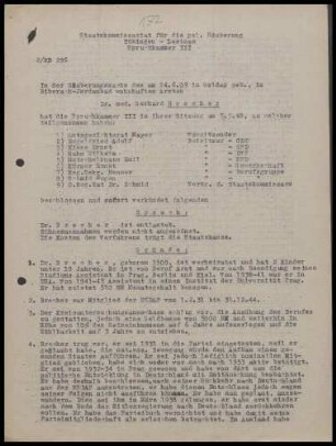 Brecher, Gerhard, Dr. med.