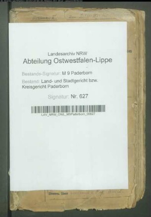 Einrichtung und Verwaltung des Depositoriums