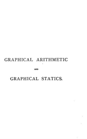 The Elements of Graphical Arithmetic and Graphical Statics