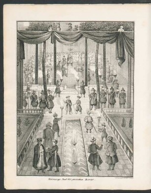 Tafel: Krönungs-Saal der persischen Könige.