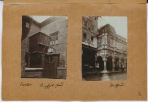 Bampfylde House, Exeter: Ansichten (aus: Skizzen- und Fotoalbum 26)