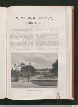 Newburgh Priory, Yorkshire