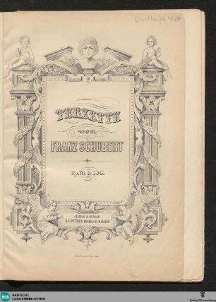 Terzette : Op. 74 & 104