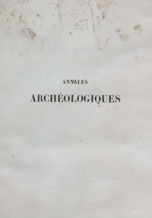 11: Annales archéologiques