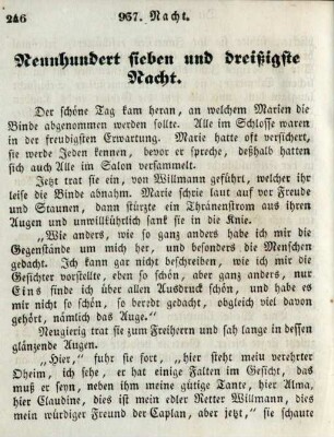 Neunhundert und sieben dreißigste Nacht