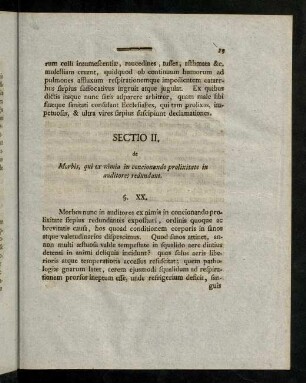 15-24, Sectio II.
