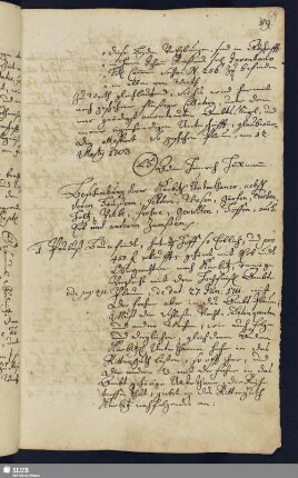 Bl. 64-87v. Beschreibung derer Kürbitzs. Unterthaner, nebst deren Häußern, Feldern, Wiesen, Gärten, Holtz, Viehe, Frohne, Gerichten...
