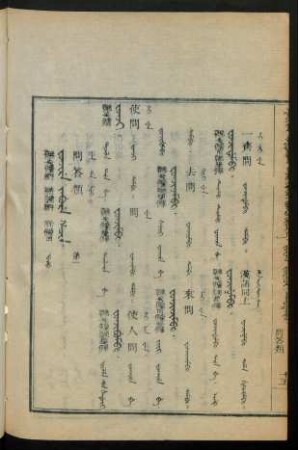 Fonjire yabure hacin. uju = 問答類 第一