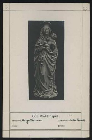 Muttergottes Standort: Margrethausen